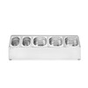 Support pour bacs gastronormes  HENDI  5 compartiments  745x245x H 215mm