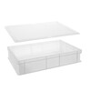 Bacs a patons pour pizza 600x400  AmerBox  Kitchen Line  14L  600x400x H 75mm