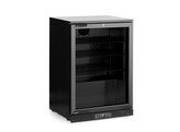 Arriere de bar simple porte   Arktic  105L  Noir  230V/120W  600x530x H 870mm