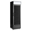 Armoire refrigeree avec caisson lumineux  porte simple  Arktic  254L  Noir  230V/250W  578x605x H 1980mm