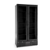 Backbar koelkast met dubbele deur  Arktic  384L  Zwart  230V/365W  900x530x H 1820mm