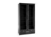 Backbar koelkast met dubbele deur  Arktic  384L  Zwart  230V/365W  900x530x H 1820mm