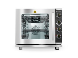 Convectiestoomoven met grill 4x GN 2/3  HENDI  Lichtgrijs  230V/3000W  625x585x H 590mm