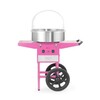 Machine a barbe a papa  HENDI  Rose pastel  230V/1130W  948x520x H 914mm