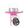Machine a barbe a papa  HENDI  Rose pastel  230V/1130W  948x520x H 914mm