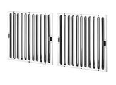Hotte aspirante murale   HENDI  Argent  1205x1000x H 450mm  Rectangulaire
