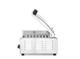 Worstrolgrill  1-zone met energiebesparend deksel  HENDI  230V/790W  566x450x H 259mm