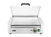 Worstrolgrill  1-zone met energiebesparend deksel  HENDI  230V/620W  566x375x H 259mm