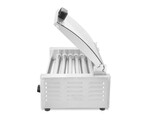 Worstrolgrill  1-zone met energiebesparend deksel  HENDI  230V/620W  566x375x H 259mm