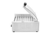 Worstrolgrill   2 zones met energiebesparend deksel  HENDI  230V/980W  566x527x H 259mm