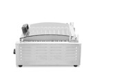 Worstrolgrill   2 zones met energiebesparend deksel  HENDI  230V/980W  566x527x H 259mm