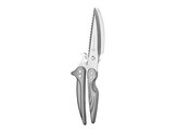 Demonteerbare wild en gevogelteschaar  HENDI   L 260mm