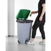 Couvercle pour collecteur a pedale  HENDI  Vert  505x415mm