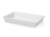 Bereidingsbak  HENDI  3L  Wit  340x235x H 70mm
