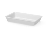 Bereidingsbak  HENDI  6L  Wit  430x285x H 75mm