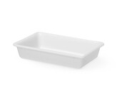 Bereidingsbak  HENDI  8L  Wit  480x330x H 80mm