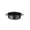 Braadpan  geemailleerd  HENDI  Zwart   120x H 40mm  Rond