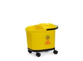 Dweilemmer  HENDI  16L  Geel  405x296x H 340mm