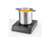 Marmite a soupe fonctionnant sans eau 10L  HENDI  10L  Noir  230V/450W   330x H 398mm