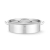 Faitout avec couvercle  HENDI  8 5L   320x H 110mm  Rond