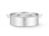Faitout avec couvercle  HENDI  10 8L   360x H 110mm  Rond