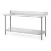 Werktafel met spatrand  HENDI  Budget Line  1800x600x H 950mm