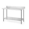 Werktafel met spatrand  HENDI  Budget Line  1400x600x H 950mm