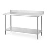 Werktafel met spatrand  HENDI  Budget Line  1600x600x H 950mm