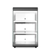 Opzet warmhoudvitrine  HENDI  Zwart  230V/500W  472x447x H 775mm