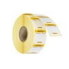Etiquettes de securite alimentaire journalieres  multi-usages  faciles a retirer   HENDI  Jaune  1000 u.  25x25x H mm