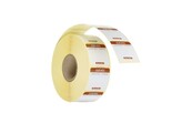 Etiquettes de securite alimentaire journalieres  multi-usages  faciles a retirer   HENDI  Brun  1000 u.  25x25x H mm