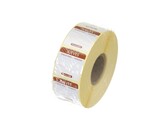 Etiquettes de securite alimentaire journalieres  multi-usages  faciles a retirer   HENDI  Brun  1000 u.  25x25x H mm