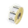Etiquettes de securite alimentaire journalieres  multi-usages  faciles a retirer   HENDI  Brun  1000 u.  25x25x H mm