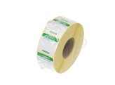Etiquettes de securite alimentaire journalieres  multi-usages  faciles a retirer   HENDI  Vert  1000 u.  25x25x H mm