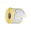 Voedselveiligheidsstickers  multifunctioneel  eenvoudig verwijderbaar   GEBRUIKEN TOT   HENDI  Wit  500 st.   50mm