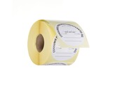 Voedselveiligheidsstickers  multifunctioneel  eenvoudig verwijderbaar   GEBRUIKEN TOT   HENDI  Wit  500 st.   50mm