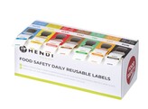 Set voedselveiligheidsstickers  multifunctioneel  eenvoudig verwijderbaar  met een dispenser  HENDI  240x80x H 100mm