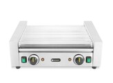 Grill roulant pour saucisses- 2 zones  HENDI  230V/1230W  566x640x H 192mm