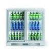 Backbar koelkast met 2 schuifdeuren  Arktic  150L  Zilver  230V/160W  900x520x H 840mm
