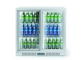Backbar koelkast met 2 schuifdeuren  Arktic  150L  Zilver  230V/160W  900x520x H 840mm
