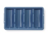 Set de couverts avec bac  HENDI  Bleu  525x300x H 95mm  Rectangulaire