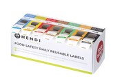 Set voedselveiligheidsstickers  multifunctioneel  eenvoudig verwijderbaar  met een dispenser  HENDI  240x80x H 100mm