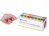 Set voedselveiligheidsstickers  multifunctioneel  eenvoudig verwijderbaar  met een dispenser  HENDI  240x80x H 100mm