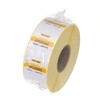 Etiquettes de securite alimentaire journalieres  multi-usages  faciles a retirer   HENDI  Mardi  Jaune  1000 u.  25x25mm