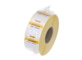 Etiquettes de securite alimentaire journalieres  multi-usages  faciles a retirer   HENDI  Mardi  Jaune  1000 u.  25x25mm