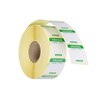 Etiquettes de securite alimentaire journalieres  multi-usages  faciles a retirer   HENDI  Jeudi  Brun  1000 u.  25x25mm