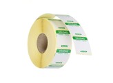 Etiquettes de securite alimentaire journalieres  multi-usages  faciles a retirer   HENDI  Jeudi  Brun  1000 u.  25x25mm