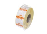 Voedselveiligheidsstickers  multifunctioneel  eenvoudig verwijderbaar   HENDI  Zaterdag  Oranje  1000 st.  25x25mm
