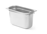 Bac GN avec poignees pliables  HENDI  Profi Line  GN 1/3  3 9L  325x176x H 100mm