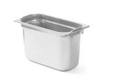 Bac GN avec poignees pliables  HENDI  Profi Line  GN 1/3  3 9L  325x176x H 100mm